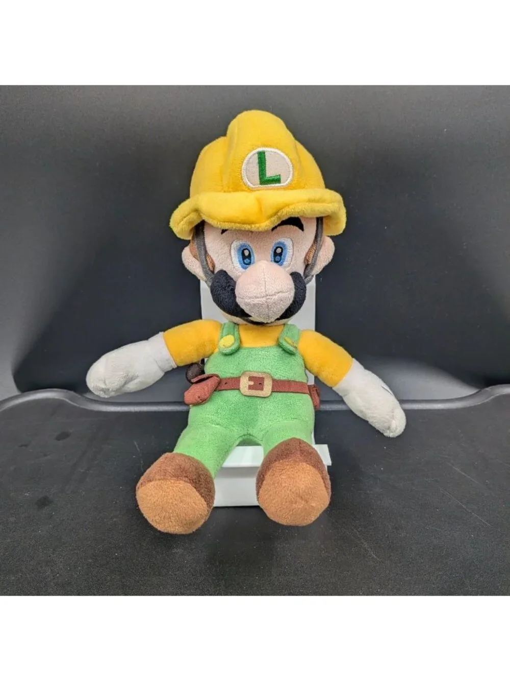 Super Mario Maker 2 Luigi Builder Plush Stuffed Animal Character Nintendo 10